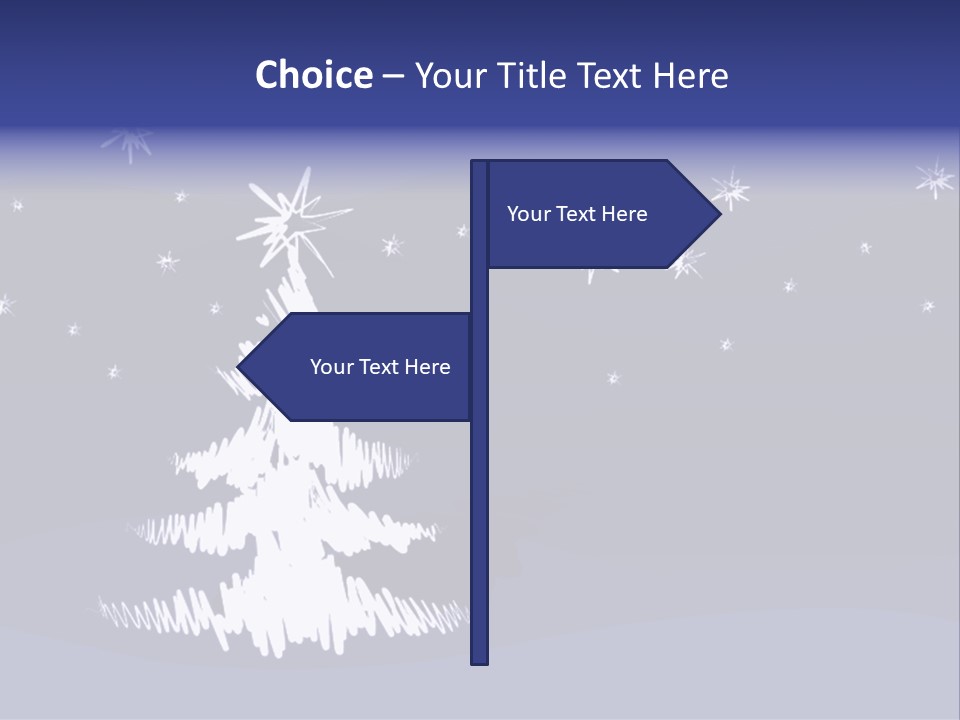 Snow Silent Cold PowerPoint Template