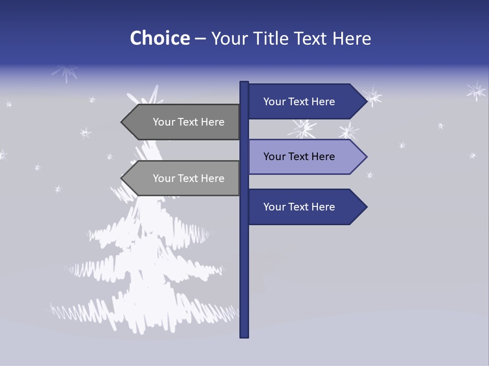 Snow Silent Cold PowerPoint Template