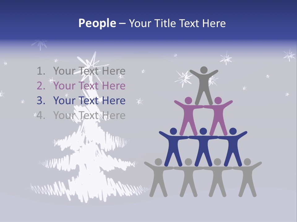 Snow Silent Cold PowerPoint Template