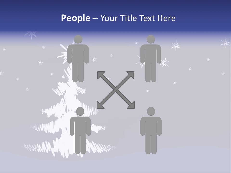 Snow Silent Cold PowerPoint Template