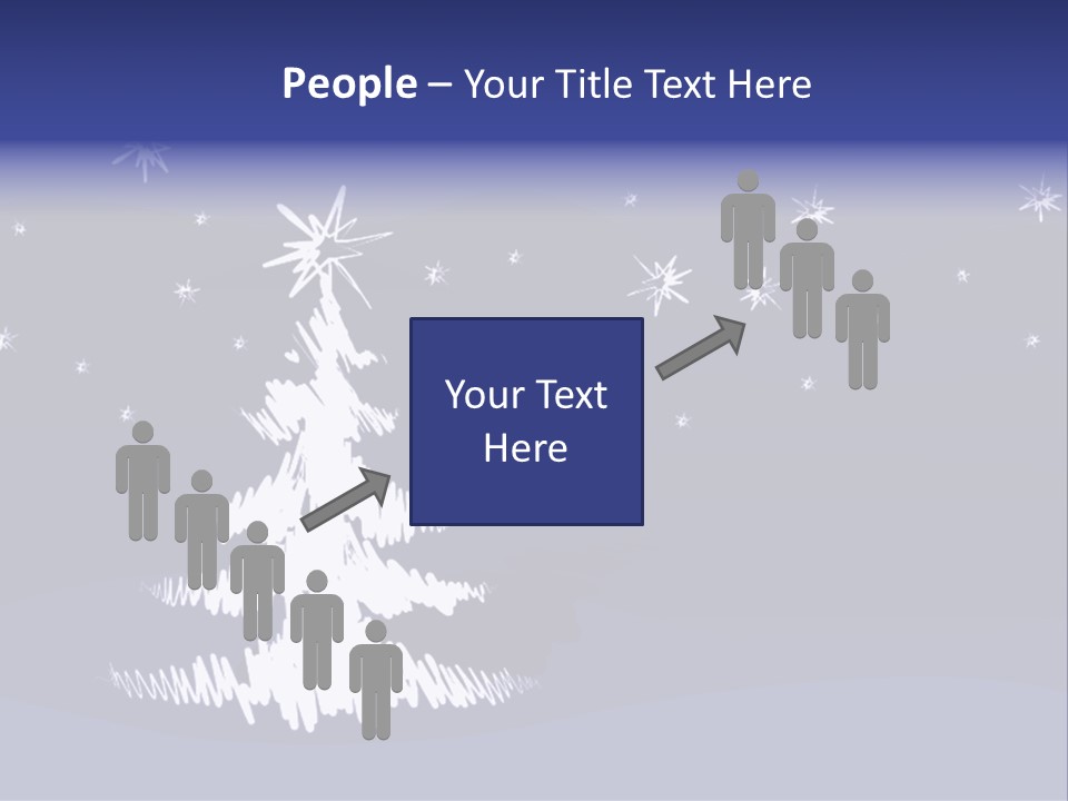 Snow Silent Cold PowerPoint Template