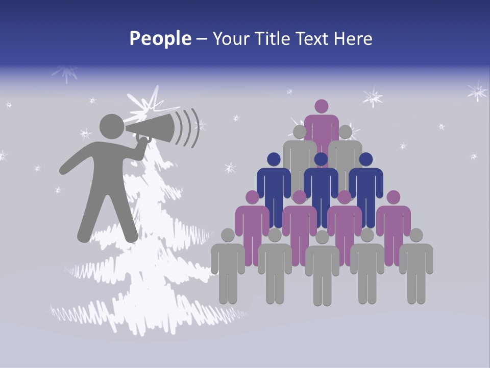 Snow Silent Cold PowerPoint Template