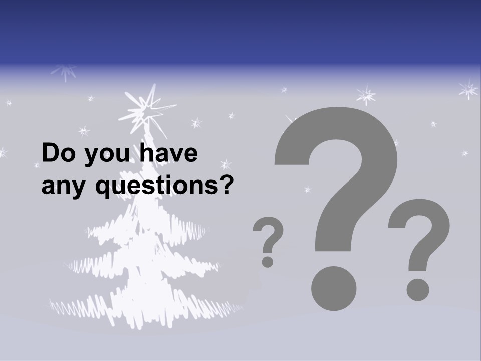 Snow Silent Cold PowerPoint Template