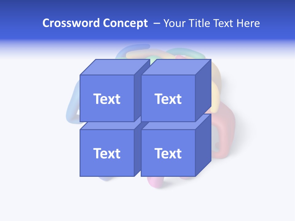 A Group Of Colorful People Hugging Each Other PowerPoint Template