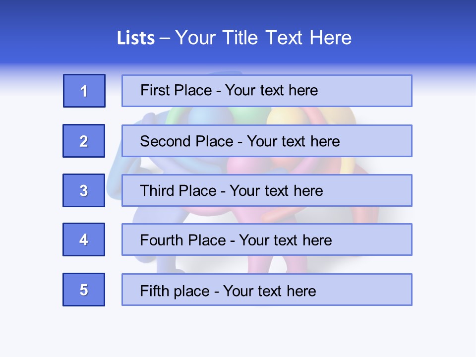 A Group Of Colorful People Hugging Each Other PowerPoint Template