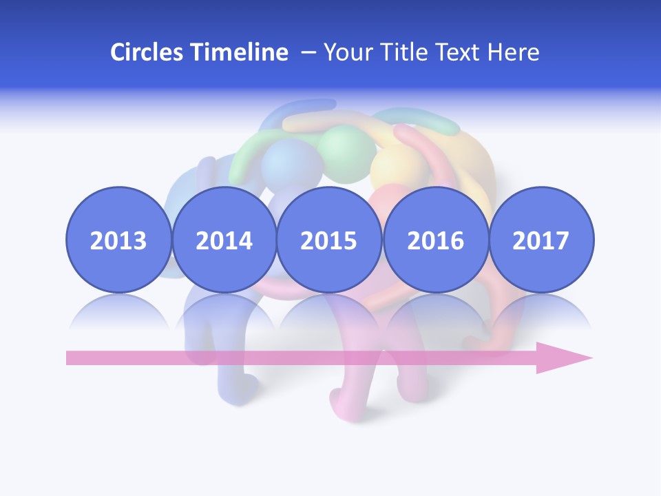 A Group Of Colorful People Hugging Each Other PowerPoint Template