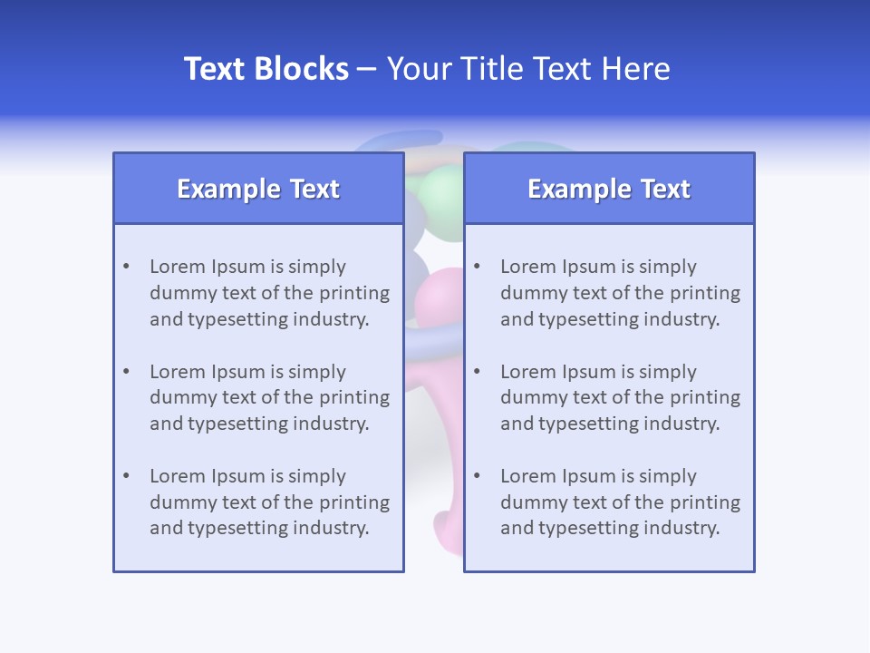 A Group Of Colorful People Hugging Each Other PowerPoint Template