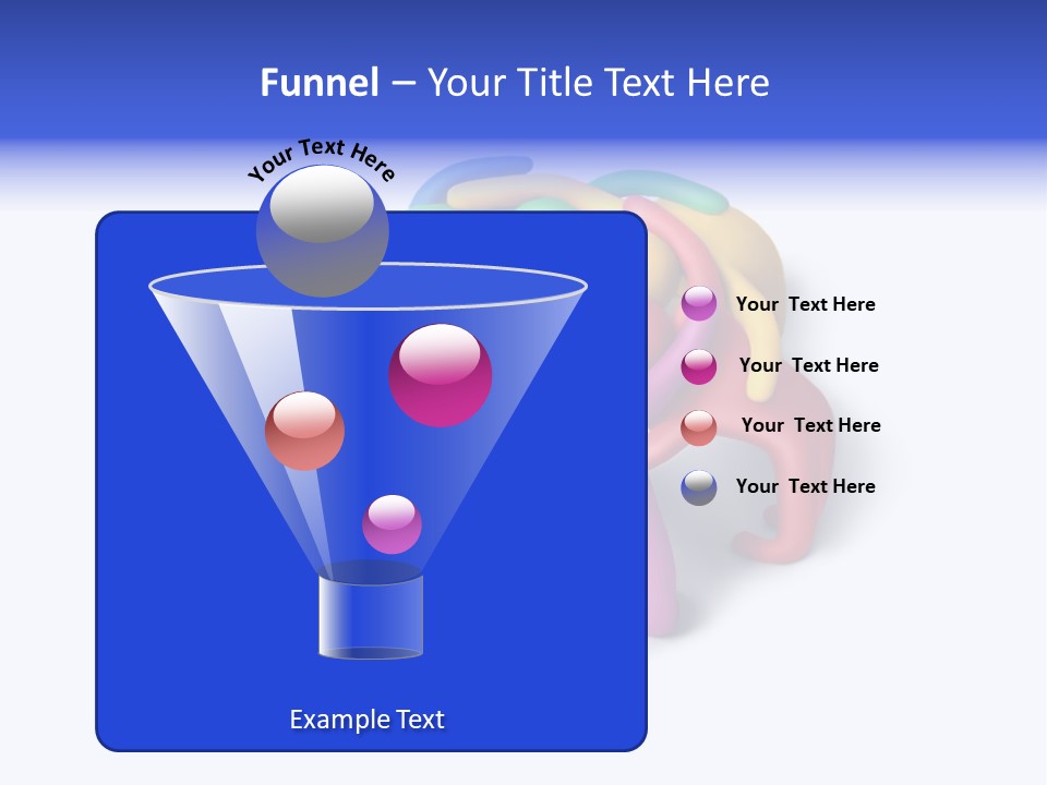 A Group Of Colorful People Hugging Each Other PowerPoint Template