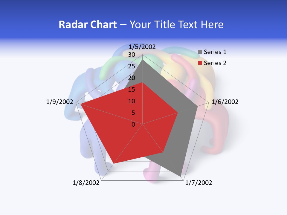 A Group Of Colorful People Hugging Each Other PowerPoint Template