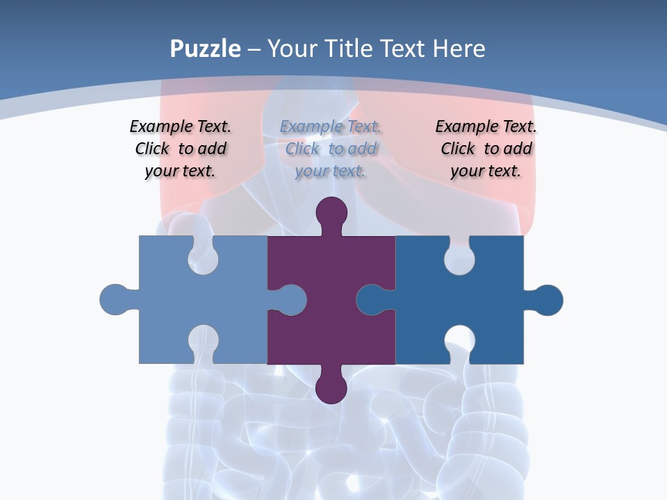 A Medical Powerpoint Presentation With A Diagram Of The Lungs PowerPoint Template