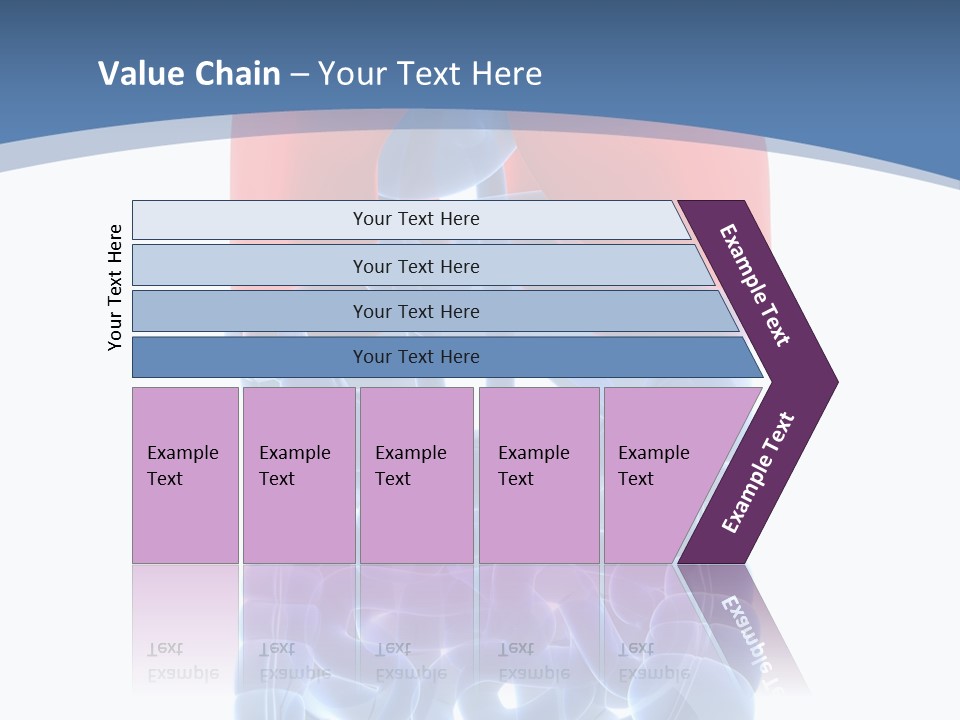 A Medical Powerpoint Presentation With A Diagram Of The Lungs PowerPoint Template