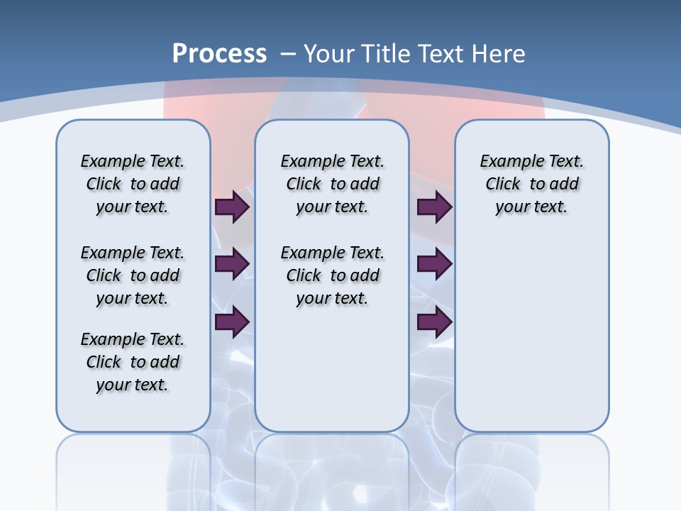 A Medical Powerpoint Presentation With A Diagram Of The Lungs PowerPoint Template