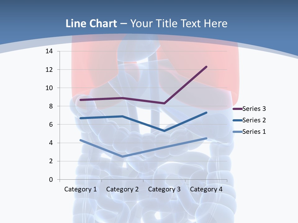 A Medical Powerpoint Presentation With A Diagram Of The Lungs PowerPoint Template