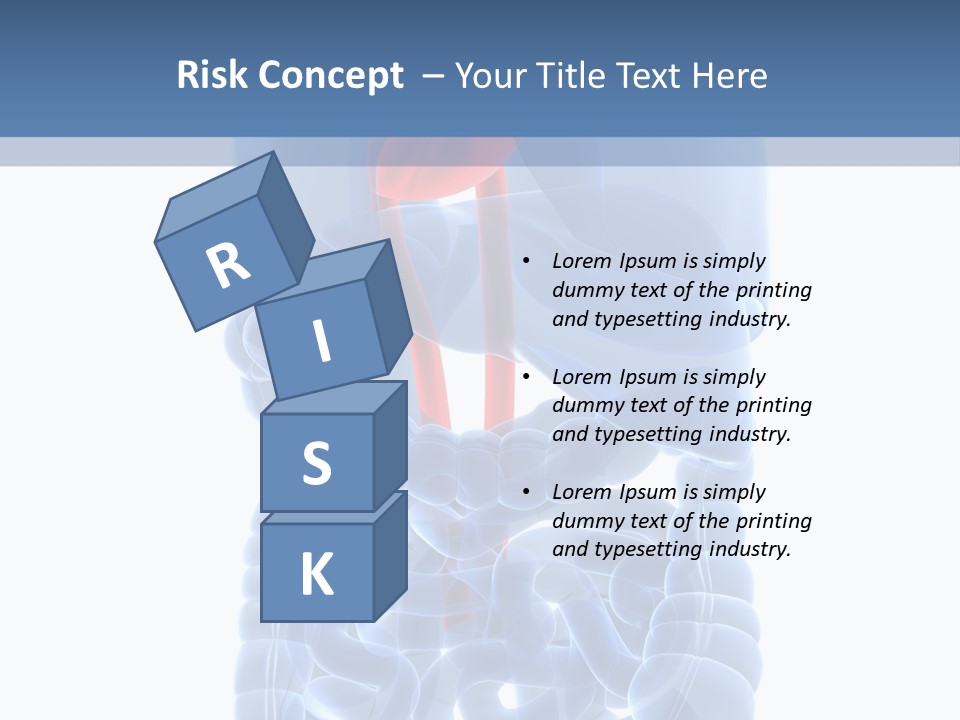 Inflammation Internal Abdomen PowerPoint Template