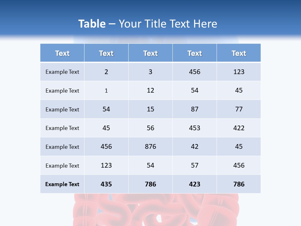 Vitals Organ Biology PowerPoint Template