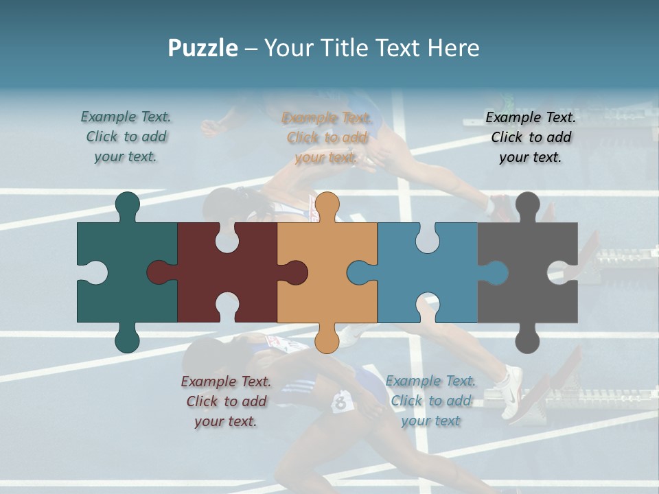 Athlete First Europe PowerPoint Template