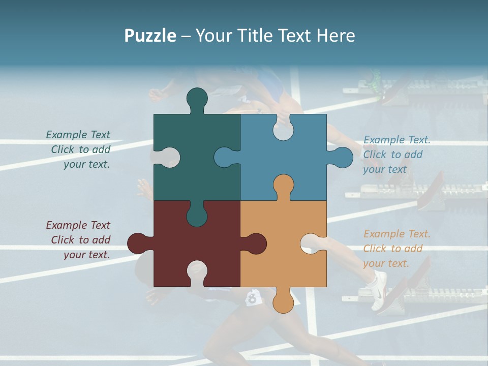 Athlete First Europe PowerPoint Template