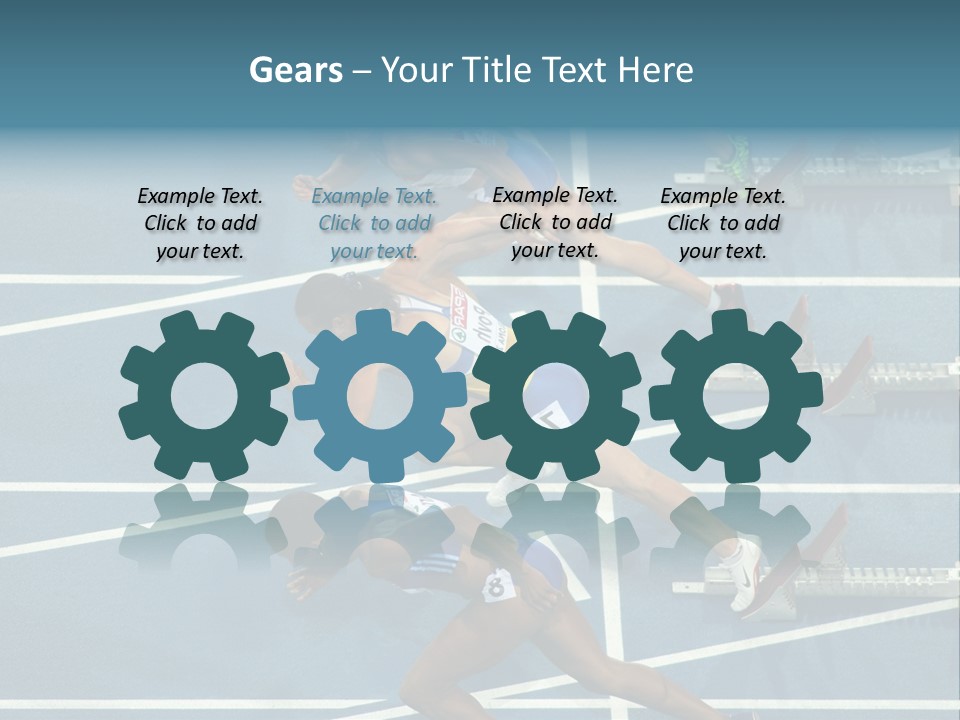 Athlete First Europe PowerPoint Template