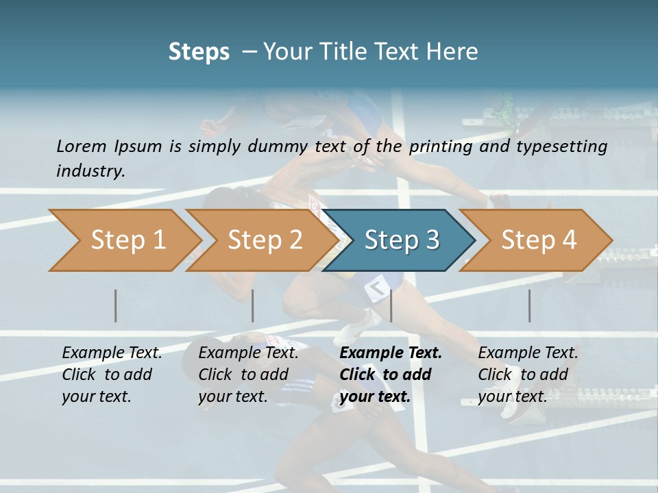 Athlete First Europe PowerPoint Template