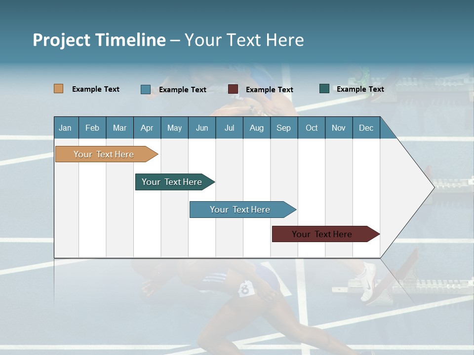 Athlete First Europe PowerPoint Template
