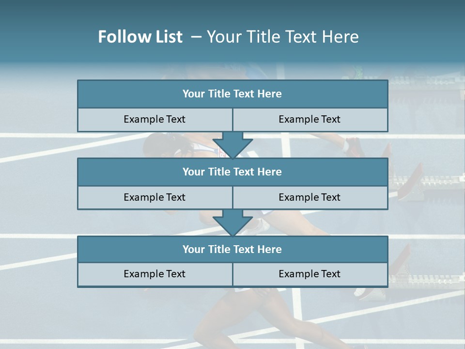 Athlete First Europe PowerPoint Template