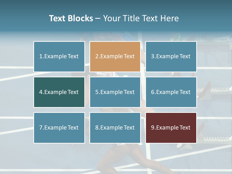 Athlete First Europe PowerPoint Template