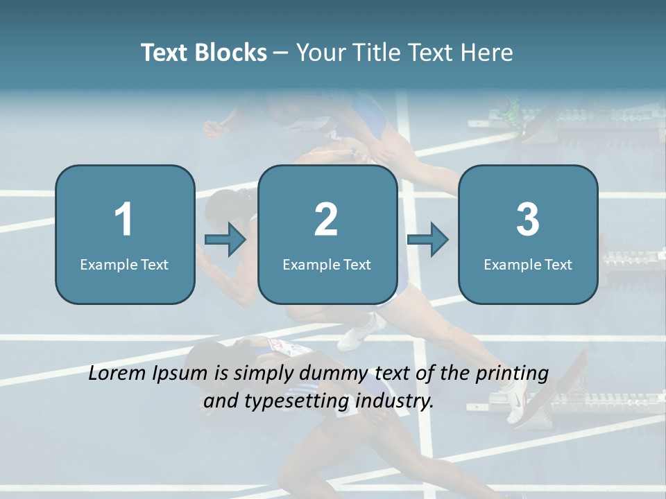 Athlete First Europe PowerPoint Template