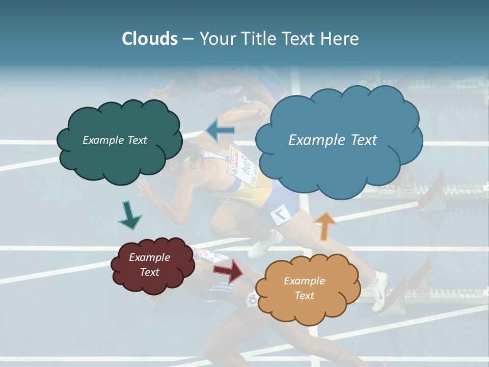 Athlete First Europe PowerPoint Template