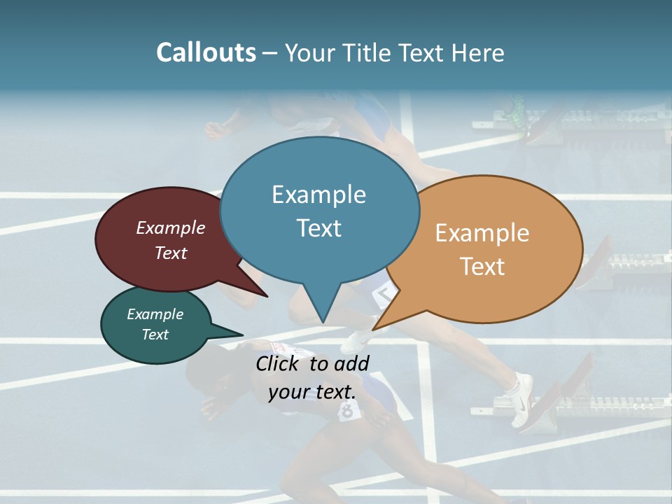 Athlete First Europe PowerPoint Template