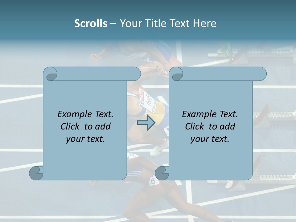 Athlete First Europe PowerPoint Template