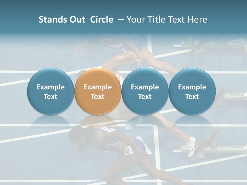 Athlete First Europe PowerPoint Template