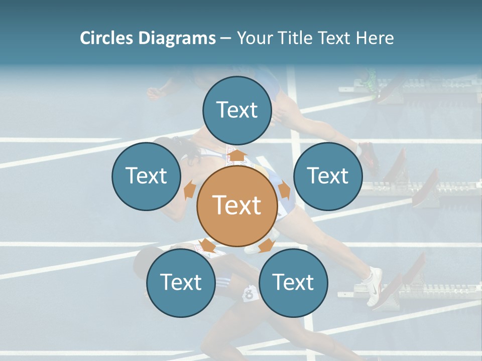 Athlete First Europe PowerPoint Template