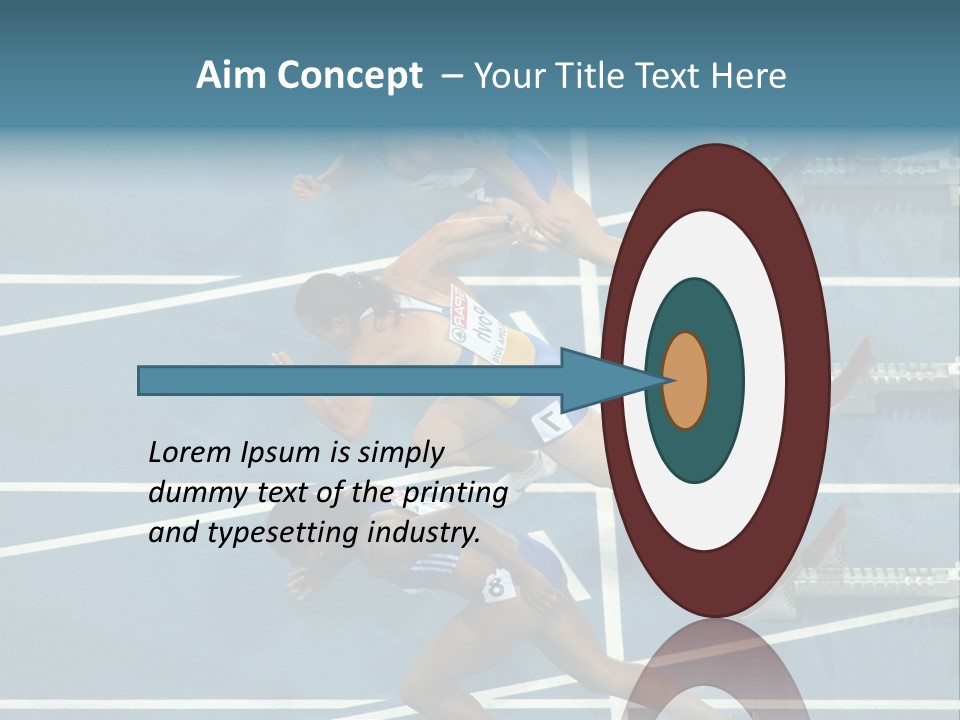 Athlete First Europe PowerPoint Template