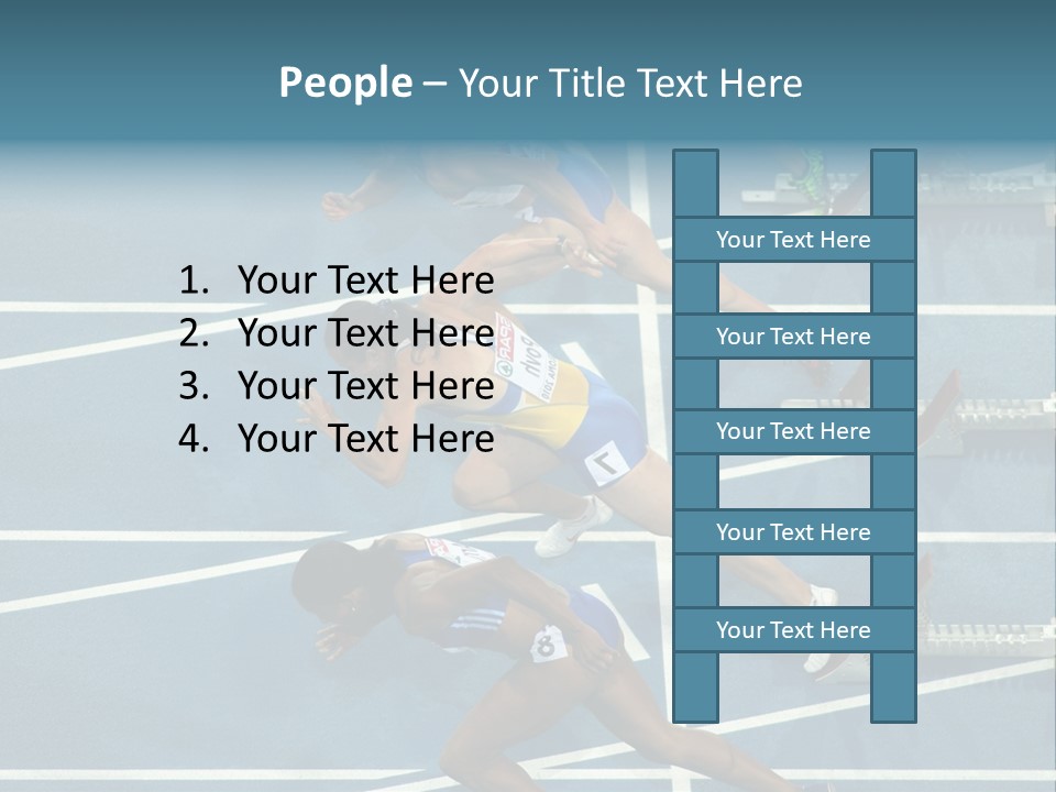 Athlete First Europe PowerPoint Template