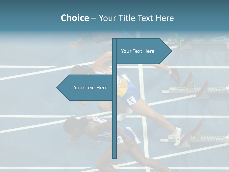 Athlete First Europe PowerPoint Template