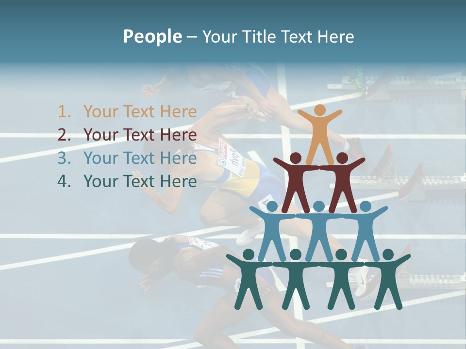 Athlete First Europe PowerPoint Template