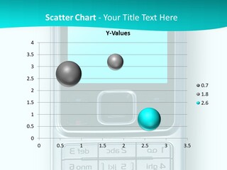 A Cell Phone Sitting On Top Of A Table PowerPoint Template