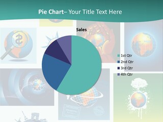 Flakes Scroll Frame PowerPoint Template