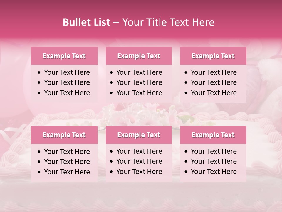 Surprise Bakery Tasty PowerPoint Template