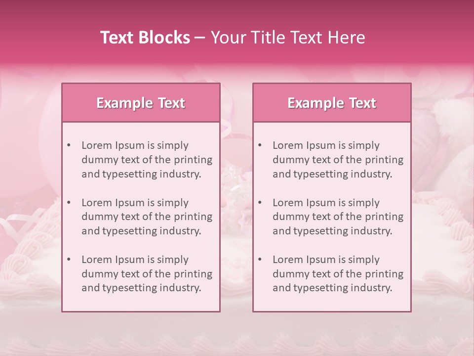 Surprise Bakery Tasty PowerPoint Template