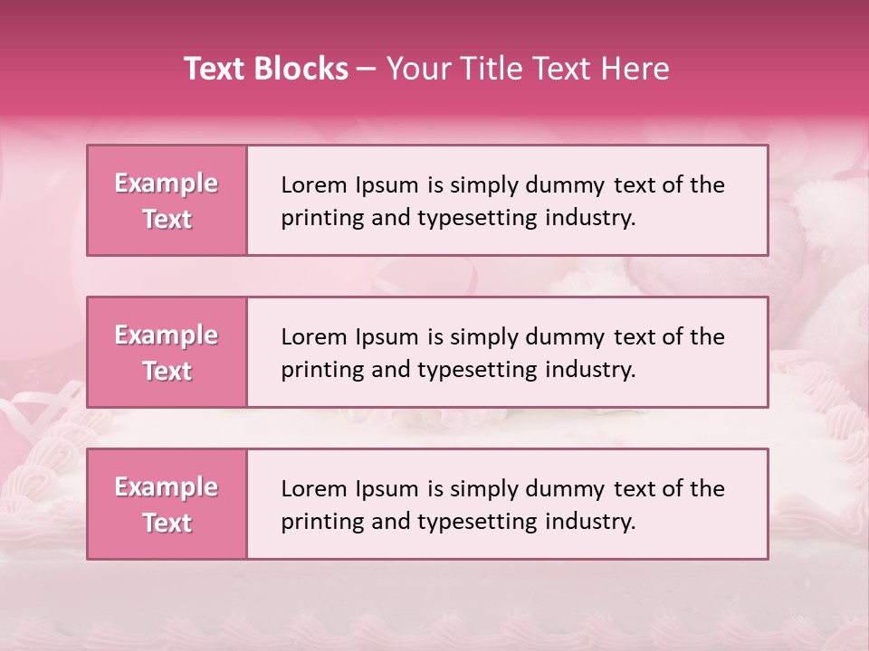 Surprise Bakery Tasty PowerPoint Template
