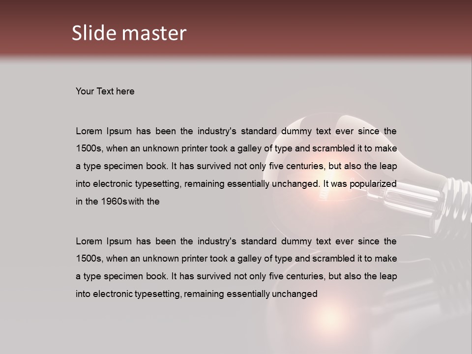 James Watt Power Brilliant PowerPoint Template