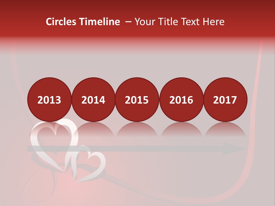 Art Natural Anniversary PowerPoint Template