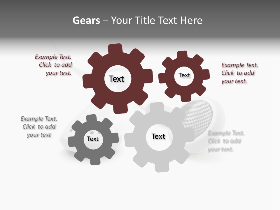 Song White Audio PowerPoint Template