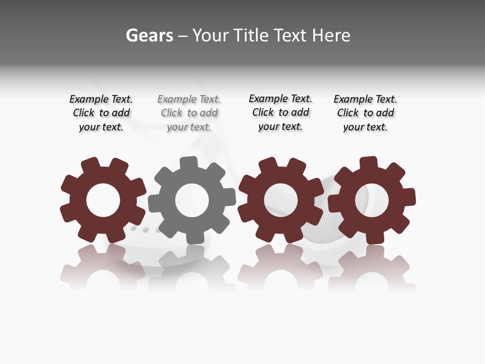 Song White Audio PowerPoint Template