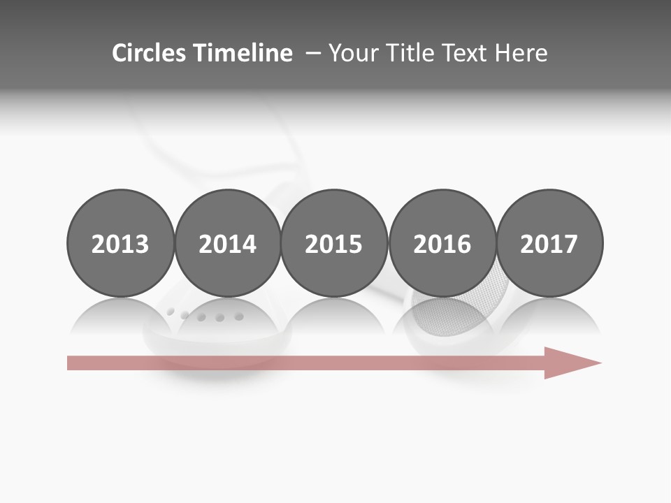 Song White Audio PowerPoint Template