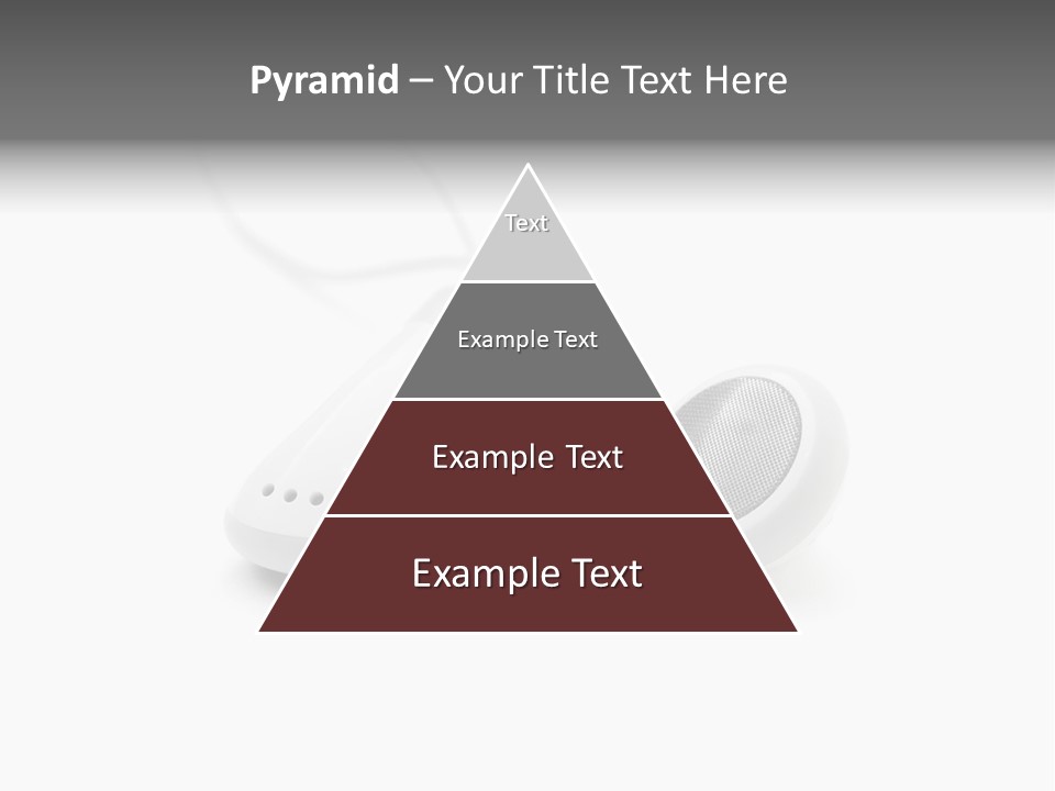 Song White Audio PowerPoint Template