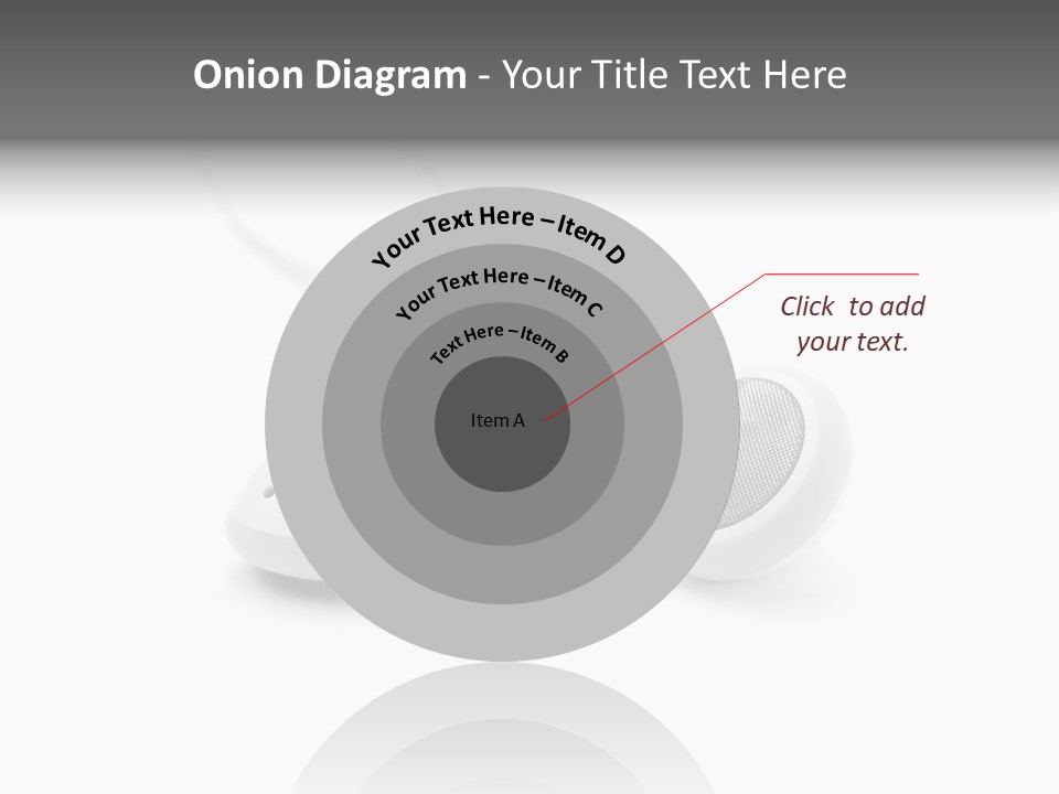 Song White Audio PowerPoint Template