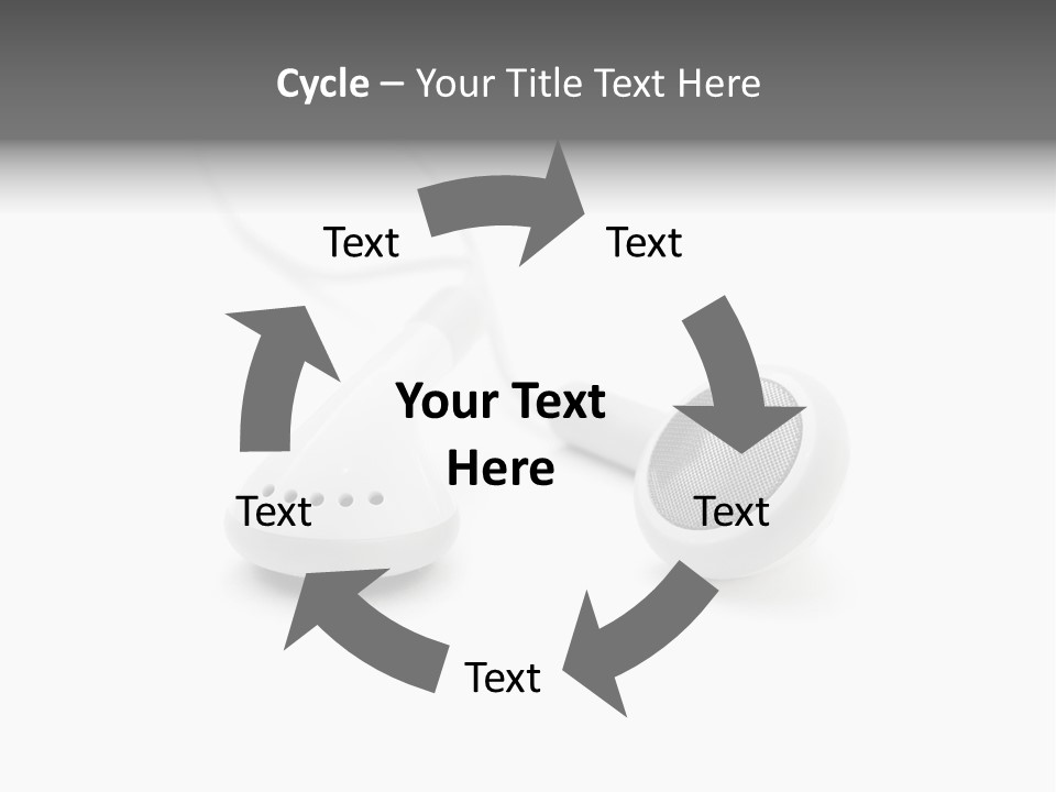 Song White Audio PowerPoint Template