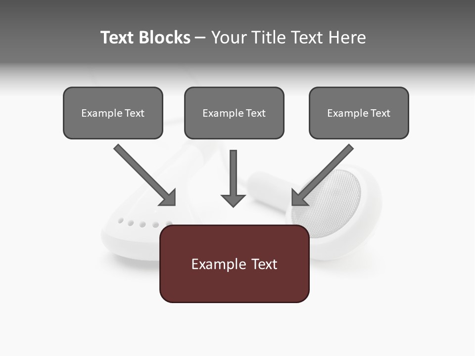 Song White Audio PowerPoint Template